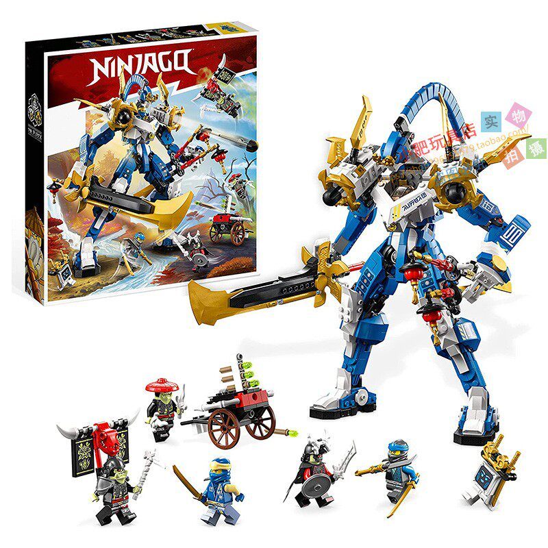 ninjago เลโก้ 2026 สไตล์ใหม่ Phantom Ninja Season 19 Jetts Titan Mecha Minifigure Building Blocks ขอ