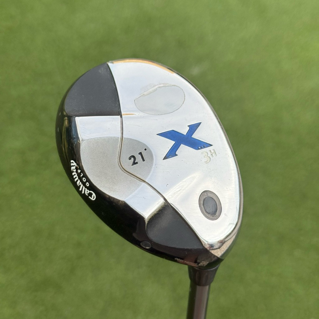 Hybrid3 Callaway X loft21 ก้านกราไฟท์ Flex R สภาพดี ไม้กอล์ฟมือสอง