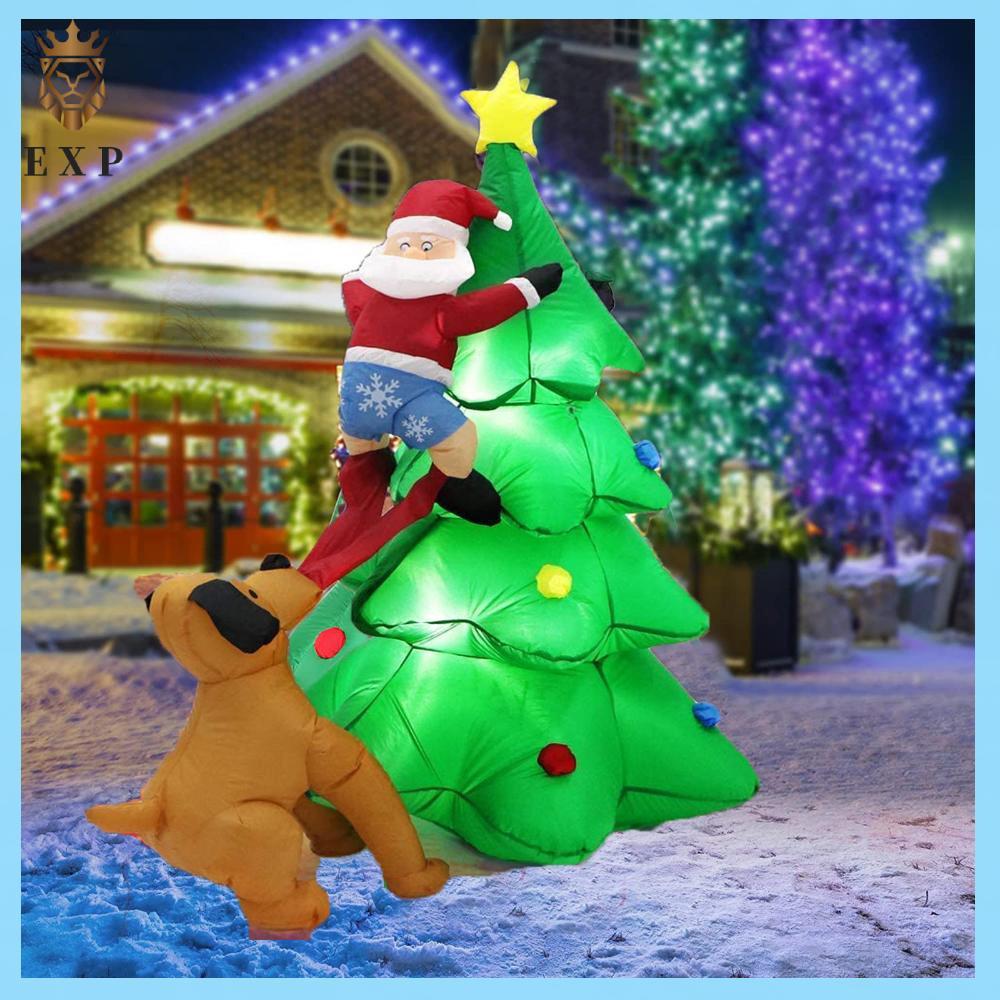 [explosion1.th] 1.8M/6FT Christmas Inflatables Tree ตกแต่งกลางแจ้ง Inflatable Christmas Tree