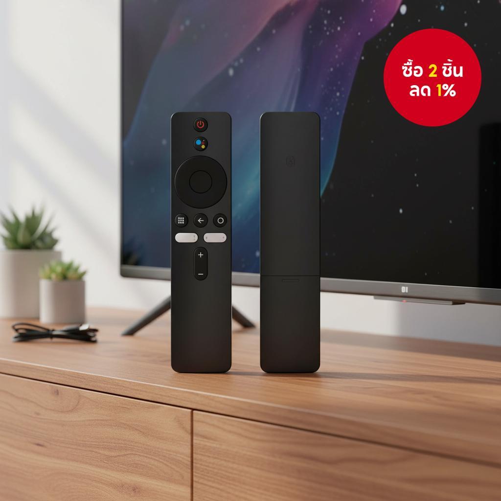 รีโมท XMRM-006 สําหรับกล่อง Xiaomi MI รุ่น MDZ-22-AB MDZ-24-AA รองรับ Bluetooth Voice และ Google Ass