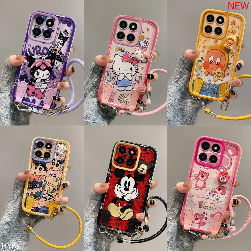 เคส Honor X6C X6A X6B Anti fall อะนิเมะการ์ตูน TPU เคสโทรศัพท์ซิลิโคนอ่อนนุ่ม YS