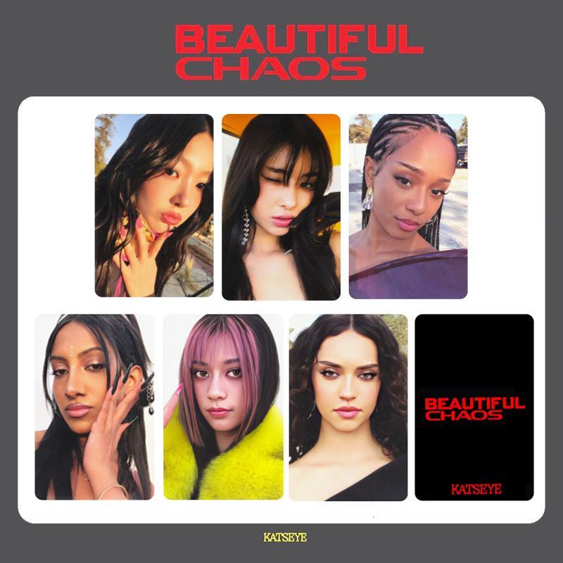 ใหม่ KATSEYE การ์ด LOMO การ์ดโพสต์โพลารอยด์ Photocards HD คอลเลกชันสะสมการ์ด KPOP