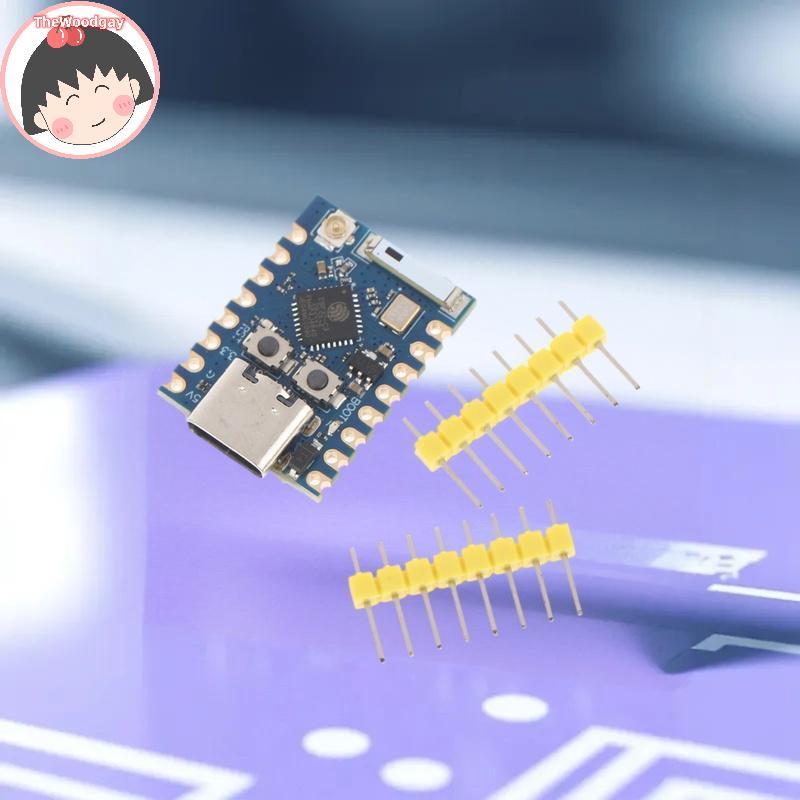 TheWoodgay ESP32-C3 Pro Mini Development Board WiFi โมดูล ESP 32 Development Board ESP32C3FN4 ชิป On