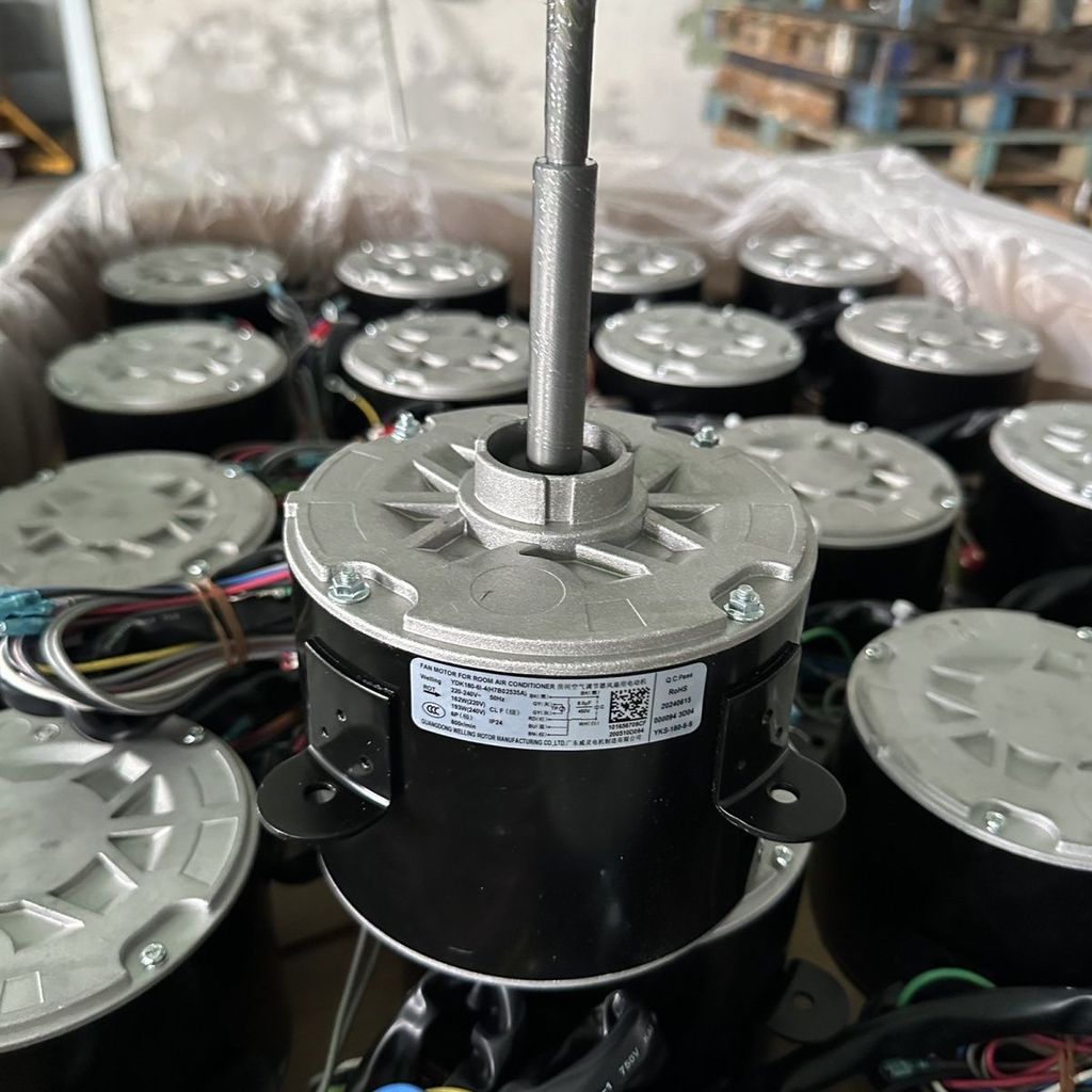 สำหรับมอเตอร์ภายนอกแอร์ Hisense และ Hitachi แท้ใหม่ รุ่น YDK180-6I-4 (Weiling H7B02535A)