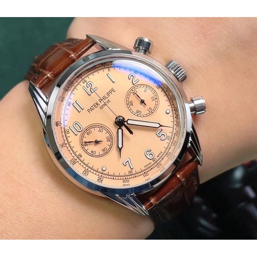 TW ผลิต Baida Purley Compound Function Chronograph Series 5172G-010 1 ⃣ ️ อุปกรณ์เปิดตัว [Fluorescen