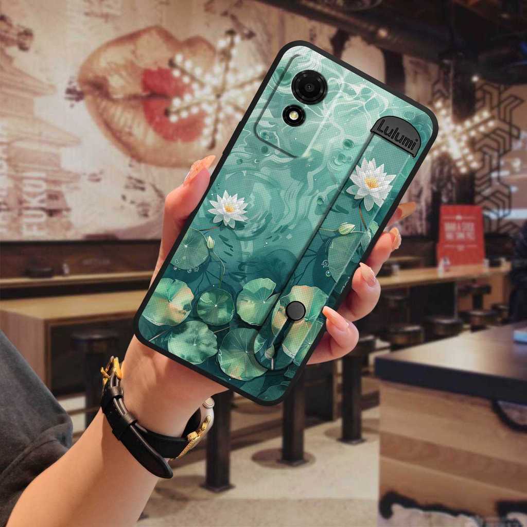 ภาพวาดบุคลิกภาพเคสโทรศัพท์สําหรับ TCL 501/T433D การออกแบบแฟชั่นสกปรกทนผู้ใหญ่ความเป็นชายสายรัดข้อมือ