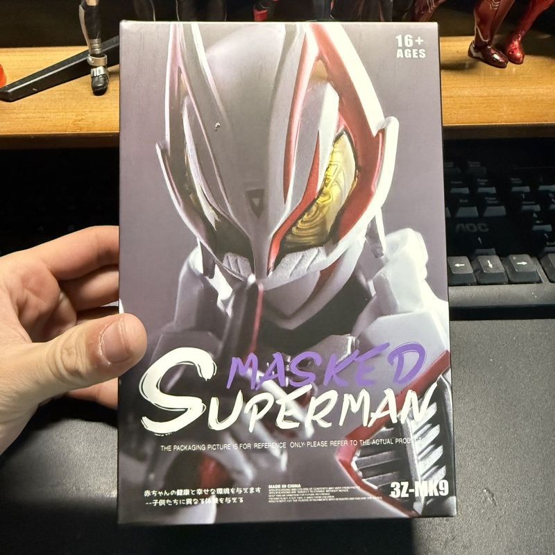Kamen Rider 3Z-MK9 1/12 Masked Superman Extreme Fox MK9 ของขวัญวันเกิดที่สามารถเคลื่อนย้ายได้ shf Ni