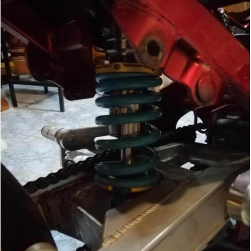 โช๊คหลัง RCP MSX KSR LS DASH โช๊คแต่งไนตรอน สูง 250-260 โช๊คหลังแต่งมอเตอร์ไซด์แบบเดี่ยว