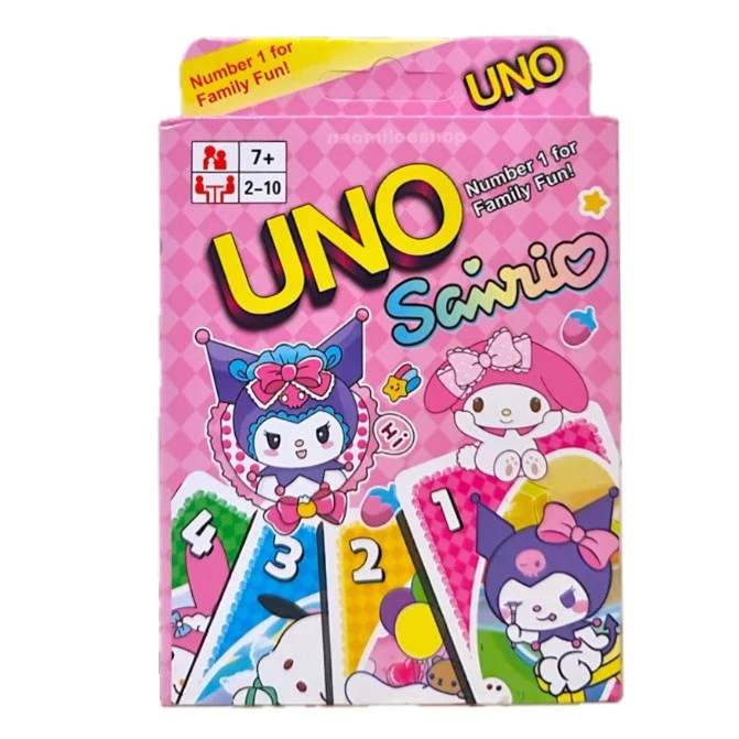 การ์ดเกม อูโน่ UNQ ไพ่อูโน่ ลายการ์ตูนสุดน่ารัก มีหลายเเบบให้เลือก thumbnail 5