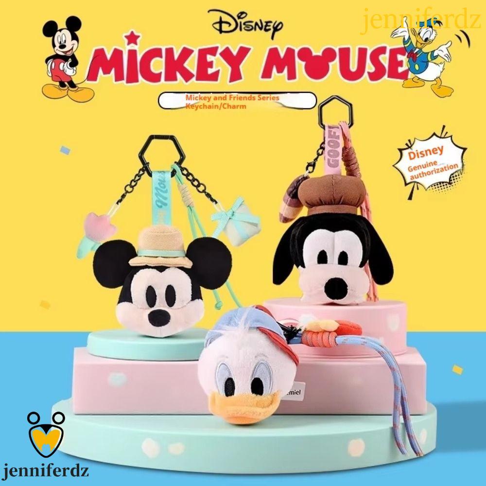 JENNIFERDZ Mickey Mouse Family Plush Toy, Mickey Family Series Collectible Mickey Minnie Plush พวงกุ