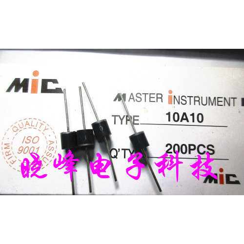 ยี่ห้อใหม่ Rectifier Diode 10A10 10A/1,000v MIC High Current Rectifier Diode