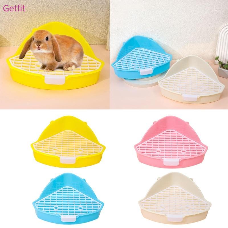 GETF Pet House Corner Litter Box ชุดเครื่องนอนสําหรับหนูแฮมสเตอร์ Chipmunk Habitat ตกแต่ง