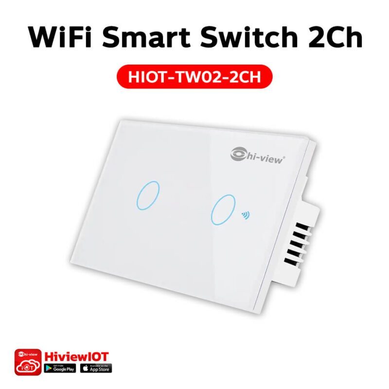 อุปกรณ์  Smart Home IOT สวิตช์ไฟอัจฉริยะ บ้านอัจฉริยะ Hi-view