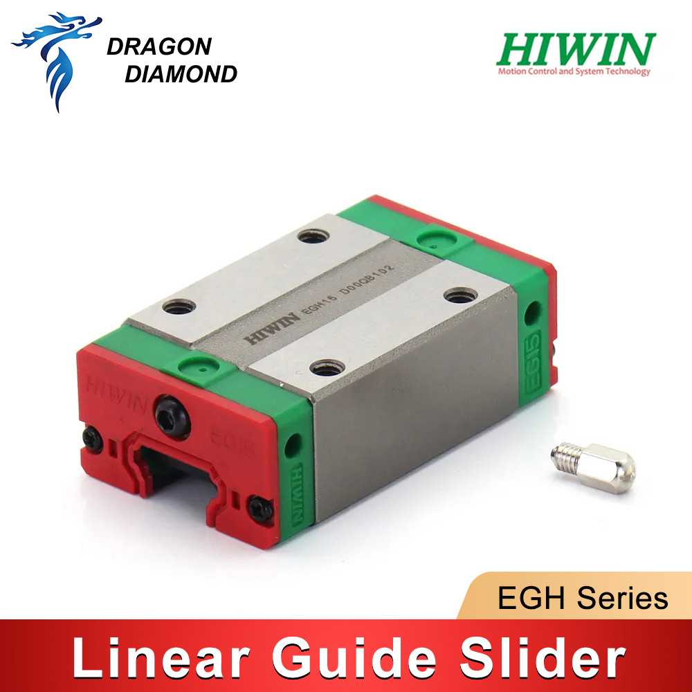 Original HIWIN Linear Guide Slider EBH HGH Series EBH15CA HGH25CA EBH25CA HGH15CA ใช้สําหรับ Linear Rail CNC Diy อะไหล่