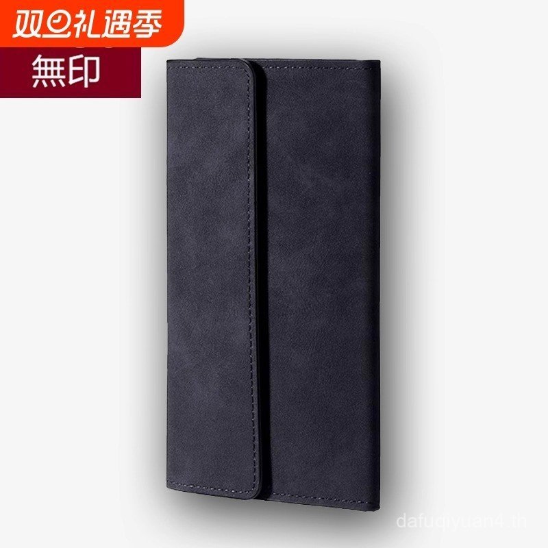 ผู้ชาย Muji MUJ กระเป๋าสตางค์ขนาดใหญ่ความจุญี่ปุ่น Multi-card กระเป๋าสตางค์ Anti-degaussing Anti-the