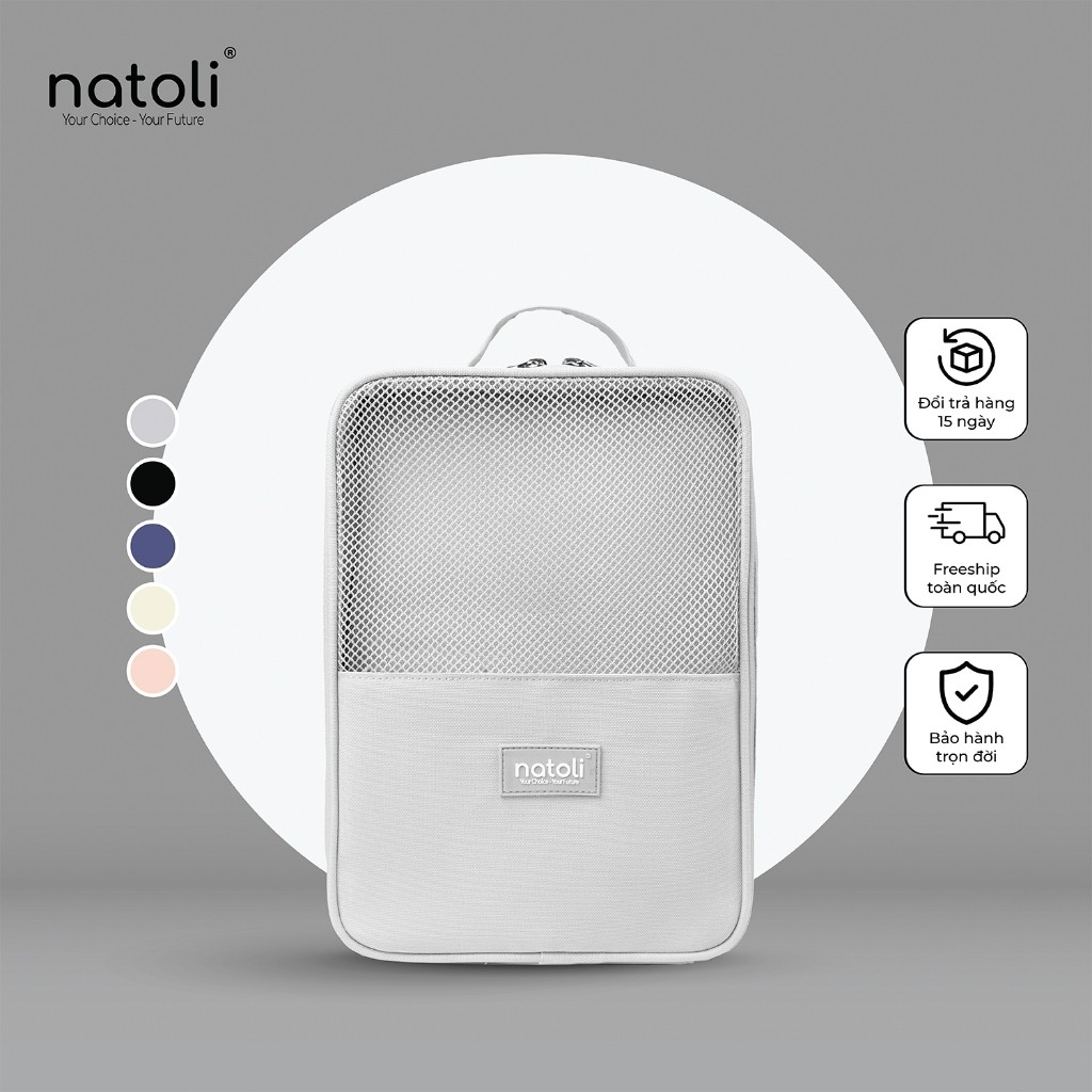 NATOLI Shoe Bag หลายช่องสําหรับรองเท้ากีฬา สะดวกในการเดินทาง Collection Elite Shoe Bag T28