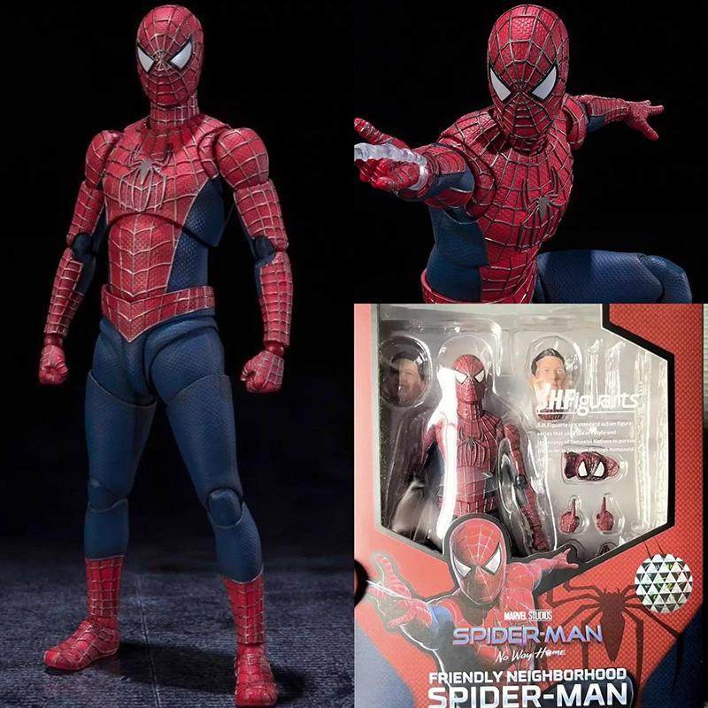 SHF Action Figure KFC Jason ของเล่นรูป Marvel Fulian Spider-Man 123 ซม.รุ่นแรก Toby Marquire