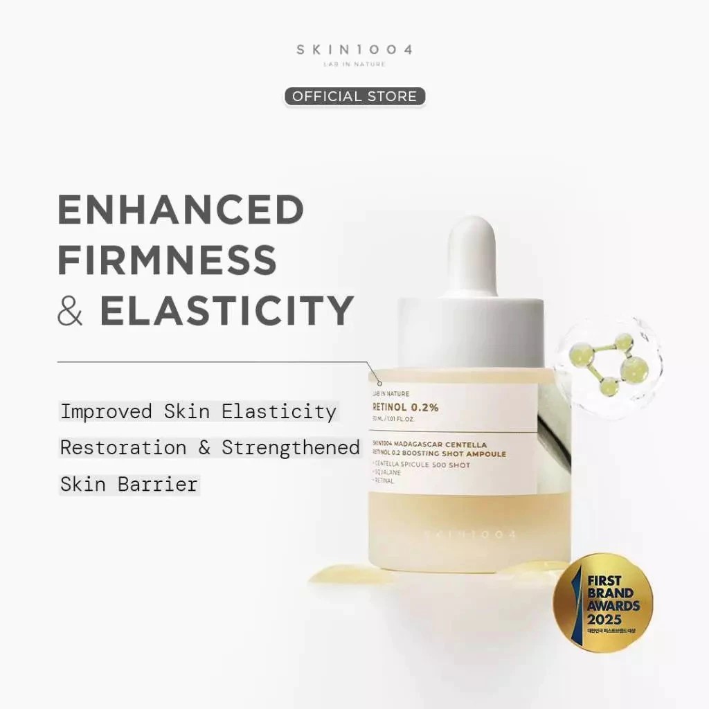 สต็อกไทย-SKIN1004 Madagascar Centella Retinol 0.2 Boosting Shot Ampoule 30ml