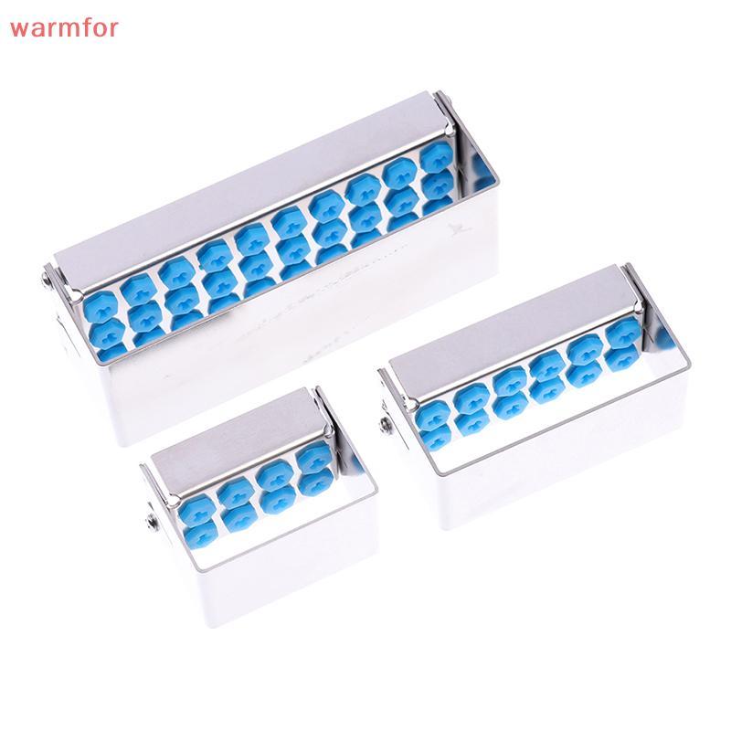 (warmfor) Bur Holder Autoclave Sterilizer Case Endo File Disinfection Box Organizer