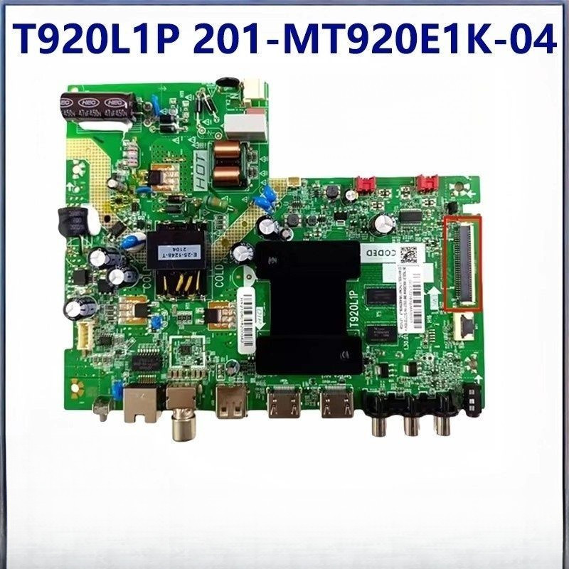 TCL 32V6H / 32L2F / L8H / 32L9H เมนบอร์ดหลักแท้ T920L1P รุ่น 201-MT920E1K-04