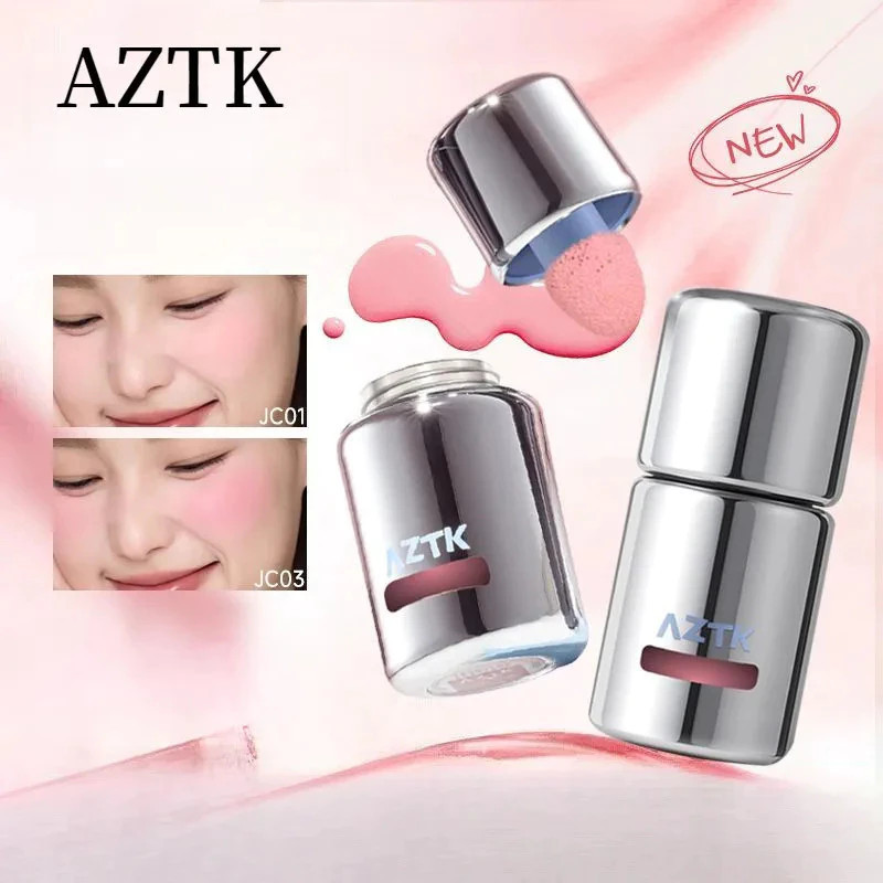 AZTK ลิควิดบลัชออน บลัชออนเนื้อแมท คอนทัวร์ ไบร์ทเทนนิ่ง อเนกประสงค์ ใบหน้า