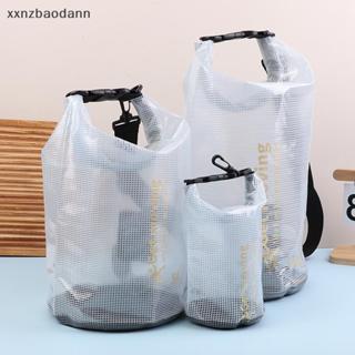 [XXNZMM] 2L/5L/10L PVC กันน้ําแห้งกระเป๋าแพ็คถุงตาข่ายแบบพกพ…