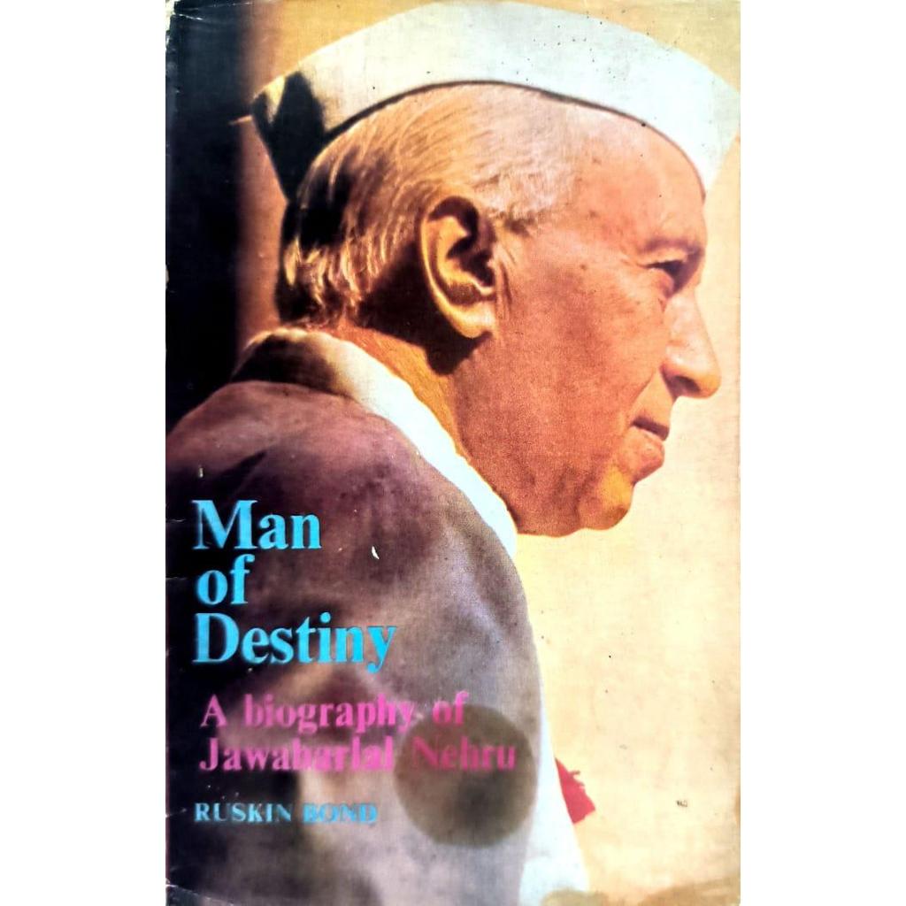 [BnB] USED Man of Destiny: A Biography of Jawarlal Nehru สําหรับ Younger Readers โดย Ruskin Bond (มื