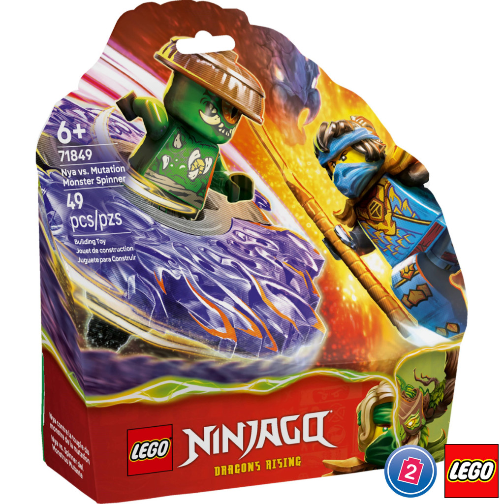 เลโก้ LEGO Ninjago 71849 Nya vs. Mutation Monster Spinner