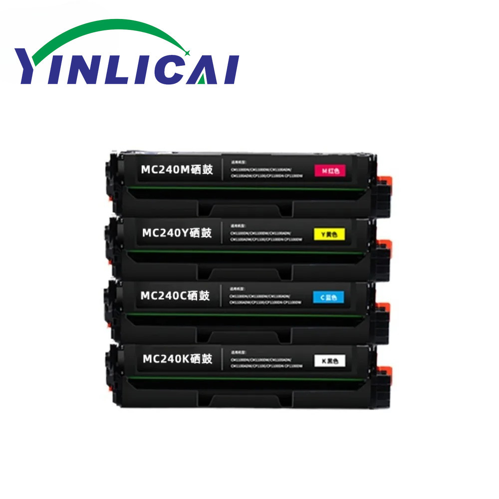 4 ชิ้น/1 ชุด Ricoh MC240 PC200 ตลับหมึกสําหรับ MC240FW PC200W M C240FW P C200W คุณภาพสูงใช้งานร่วมกั