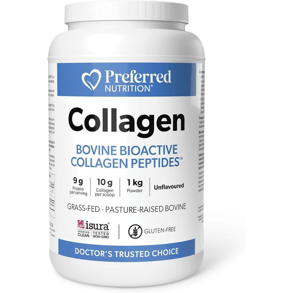 โภชนาการที่ต้องการ® คอลลาเจน Bovine Bioactive Peptides™, ผง 1กก. VALUE SIZE - คอลลาเจน 10g & เสิร์ฟโ