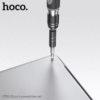 HOCO UT10 ชุดไขควงอเนกประสงค์ 32 in 1 ครบจบในชุดเดียว พร้อมก้านต่อ หัวเล็ก ซ่อมอุปกรณ์อิเล็กทรอนิกส์ ไขควง 32 หัว