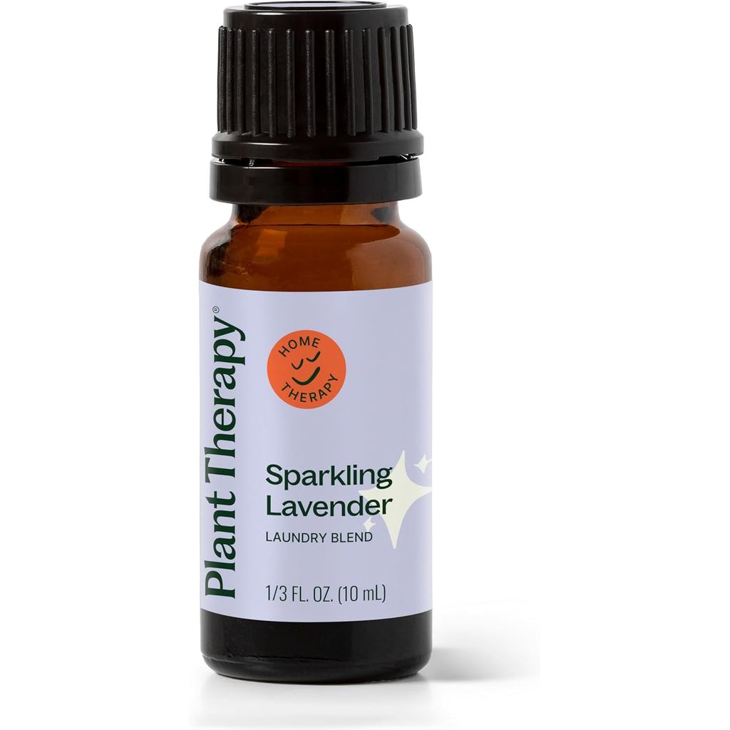 Plant Therapy Sparkling Lavender Laundry Essential Oil Blend 10 mL (1/3 ออนซ์) Pure, Undiluted, Wash