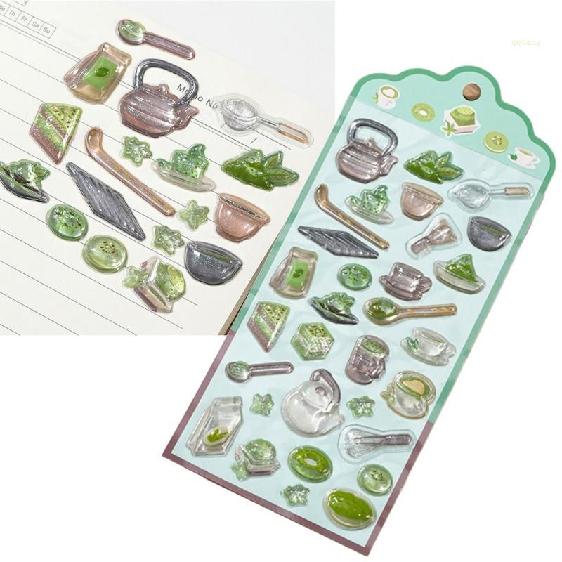 QQ* Artistic Japanese Cuisine Sticker สําหรับเพิ่มวารสารและอัลบั้มรูป