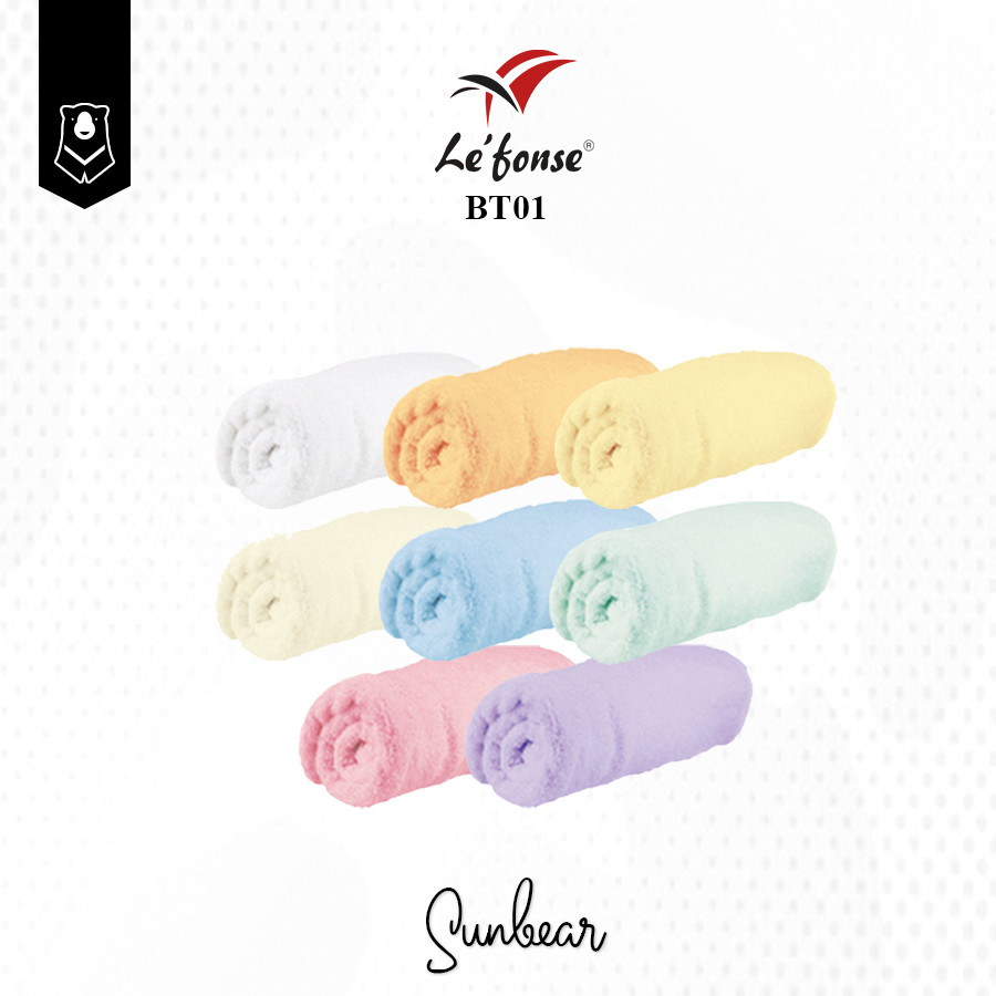 Lefonse ผ้าเช็ดตัว 400gsm 27"x54" BT01