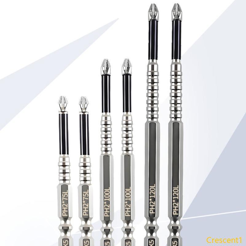 Crescent1 แพ็ค 3 K5 Crossing Slot สกรูหัวข้ามเคล็ดลับไขควง Bits สําหรับ Multifun