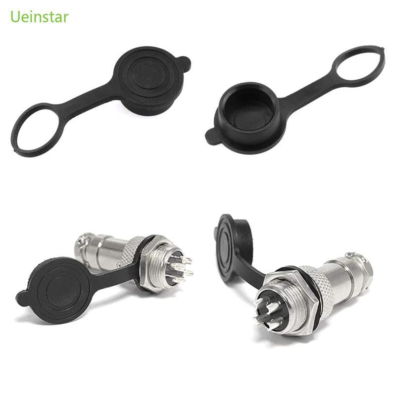 Uein ยางกันฝุ่นหมวกสําหรับ GX12GX16 GX20Metal การบินซ็อกเก็ตแผง Connector