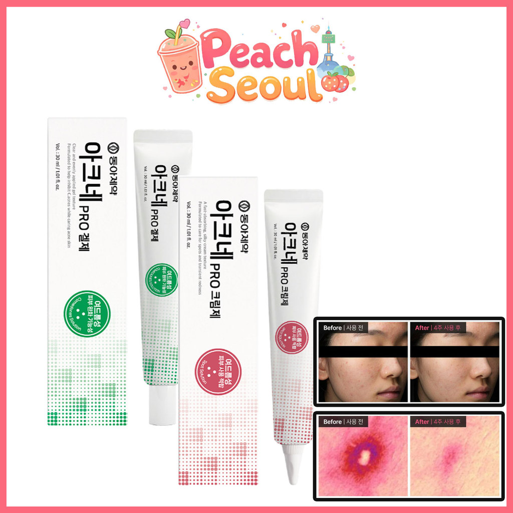 [Dong-A] Acne Pro Gel 30ml (+ 6ml) / ครีม 30ml (+ 6ml)_จากเกาหลี