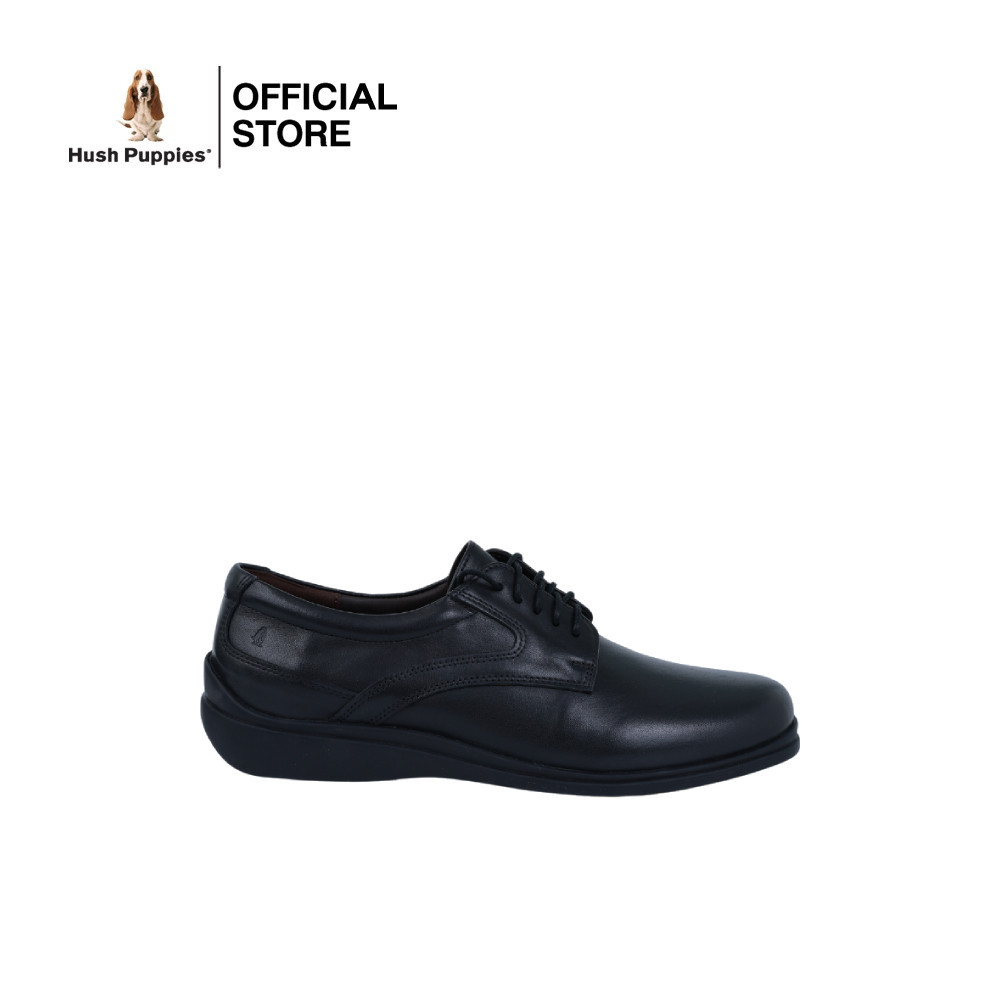 Hush Puppies รองเท้าผู้ชาย รุ่น  HP 8HDFB97A5A - สีดำ (รองเท้าทางการหนังแท้ แบบสวม)