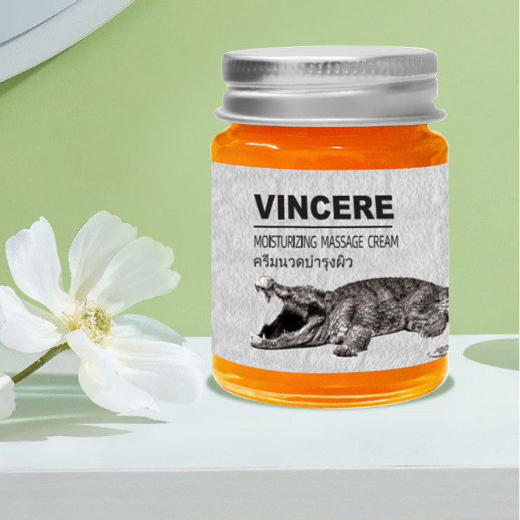 Spot Goods#General Trade VINCERE Moisturizing massage cream, Victory brand Thai crocodile cream mass