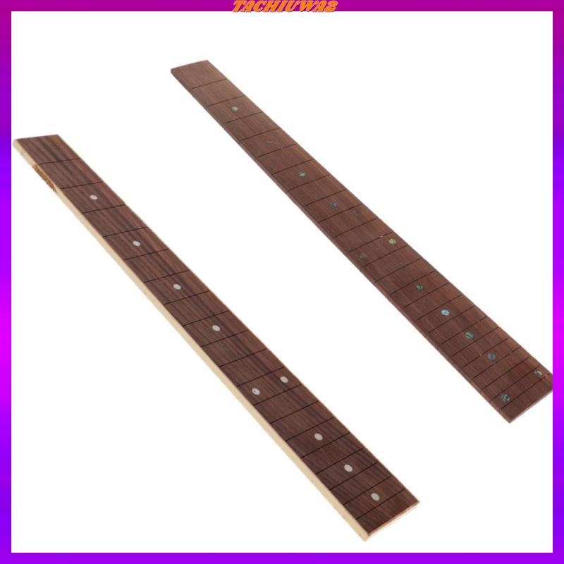[Tachiuwa2] 19/24 Fret Rosewood Fret Board Fingerboard สําหรับกีตาร์คอ Luthier วัสดุ