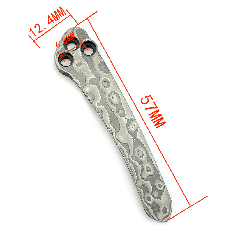 คลิปยึดพกพาไทเทเนียมคุณภาพสูง เหมาะสำหรับมีดพับ Spyderco เช่น C81 Paramilitary 2, C223 Para 3, C10 แ