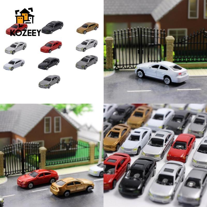 KOZEEY /75 HO Scale รุ่นรถยนต์, 1/75 HO Scale รุ่นรถ, Mini รถที่จอดรถทิวทัศน์ Street เค้าโครงอุปกรณ์