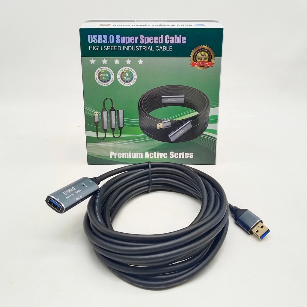 สาย USB 3.0 EXTENSION 5M ACTIVE CABLE USB 3.0 EXTENSION 5M ACTIVE