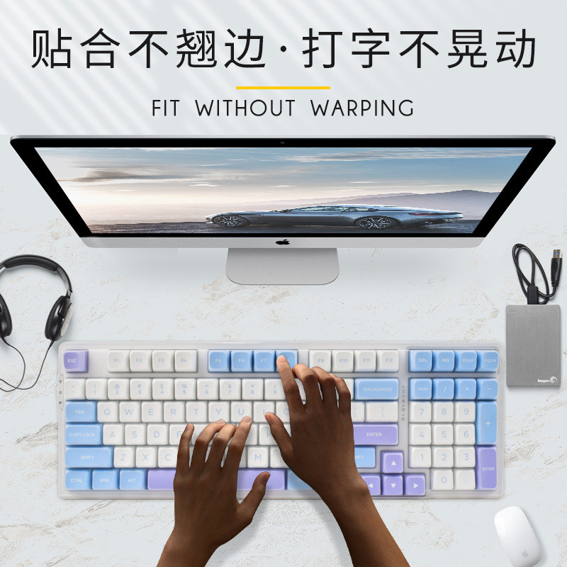 เหมาะสําหรับ VGN V98Pro S99 V87PRO V87 V2 คีย์บอร์ดป้องกันฟิล์มเกมซิลิโคนคีย์บอร์ดฟิล์มเกลือทะเลคีย์