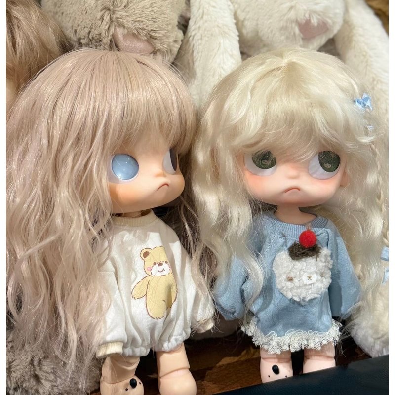 Zsiga Gazi Sister Gingerbread Man วิกผมม้วนขนสัตว์ | 1/8 Action Figure ตุ๊กตาBJDวิกผมคอลเลกชันคอลเลกชัน