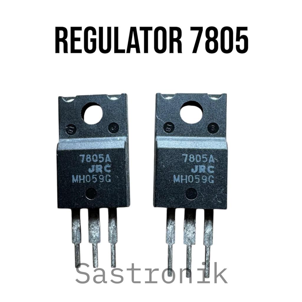Ic regulator JRC 7805 ต้นฉบับเก่าเก็บพร้อม