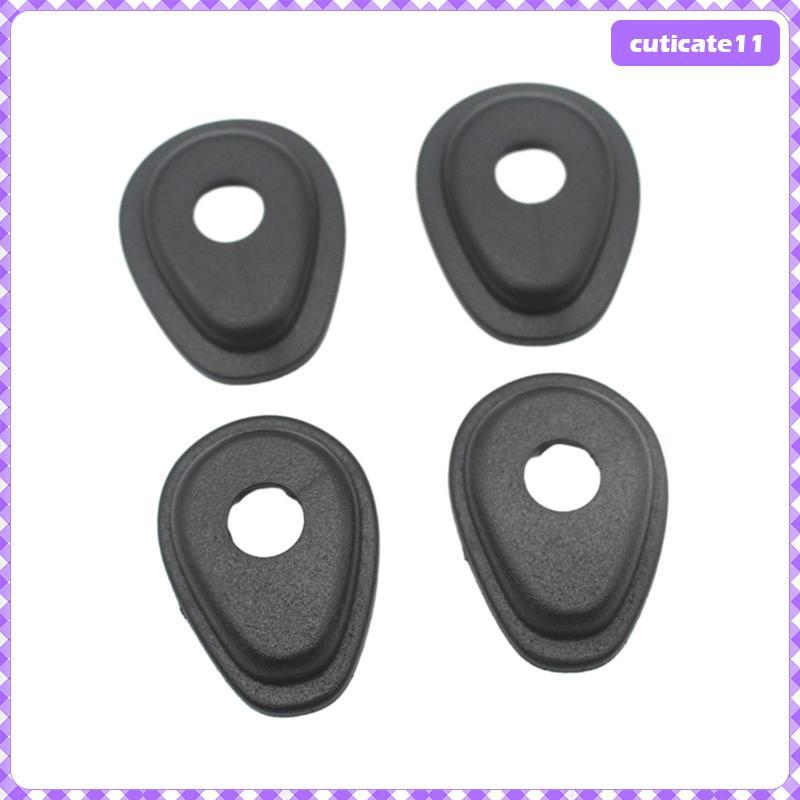 [Cuticate1] อะแดปเตอร์รถจักรยานยนต์ Spacers พลาสติกสีดําเปลี่ยนไฟเลี้ยวสําหรับ R1 R6S R25 MT03 MT01