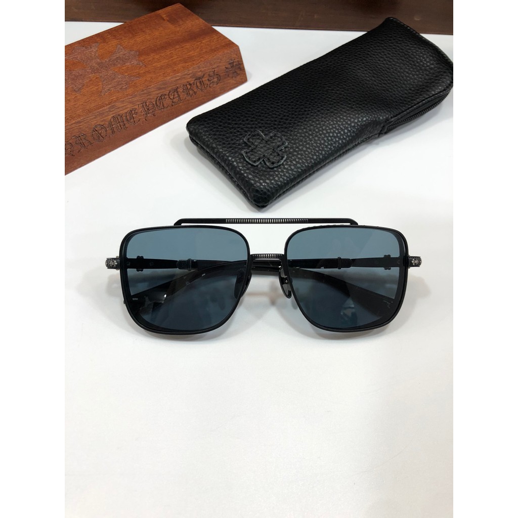 UDDE Chrome Hearts Luxurious and stylish large-frame sunglasses, titanium eyeglasses, stylish sungla