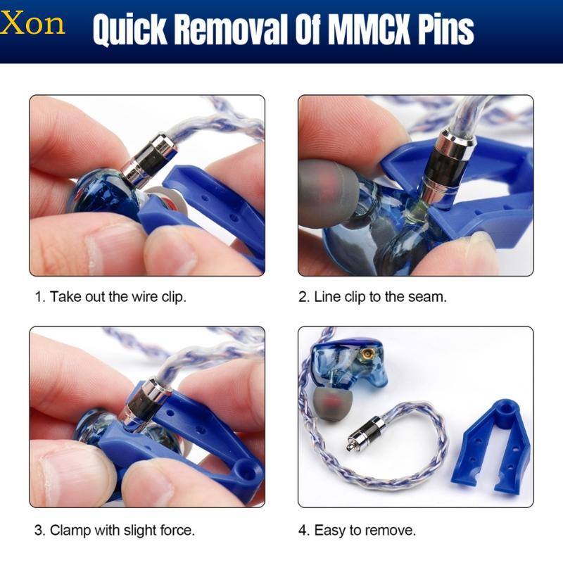 Xon MMCX เครื่องมือกําจัดสายไฟดึง MMCX เครื่องมือ Assist Wire Puller หูฟังสาย Puller สําหรับ MMCX Co