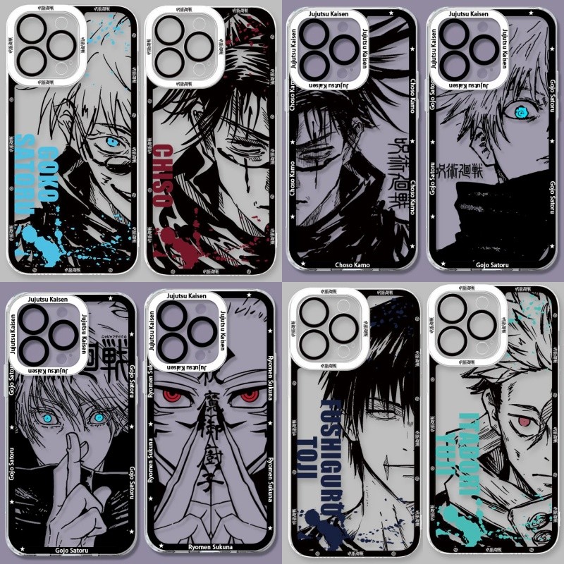 Jujutsu Kaisen สําหรับ OPPO Reno 15F 14F 15 14 Pro 13F 13 12 11 Pro Plus 12F 11F Reno15F Reno15 5G กรณี Fushiguro Megumi ซิลิโคนใสนุ่ม